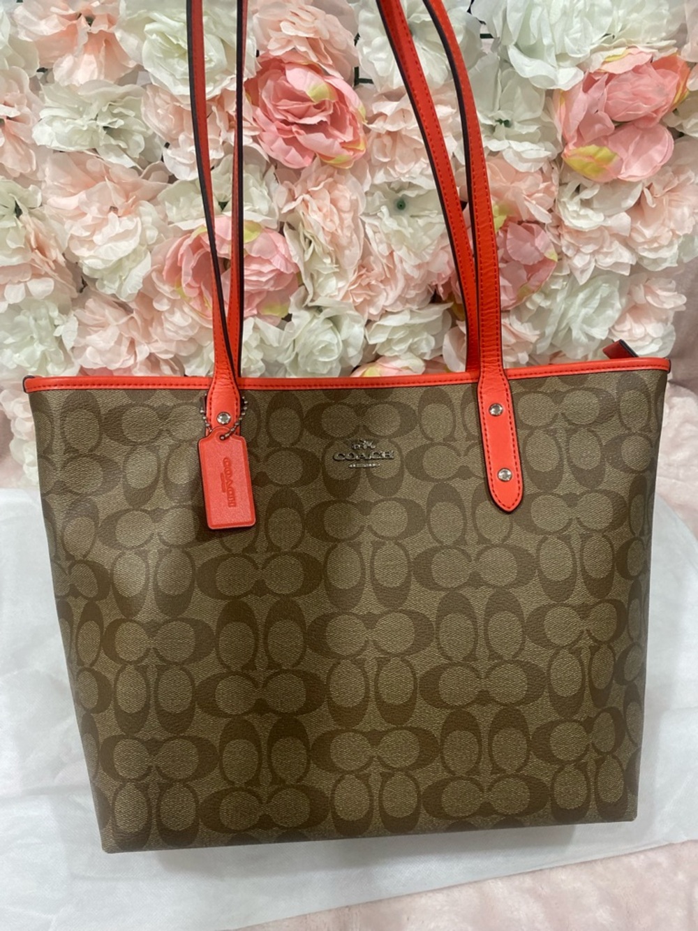 Coach Signature City Tote Bag